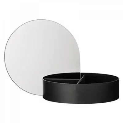 boîte à bijoux design miroir