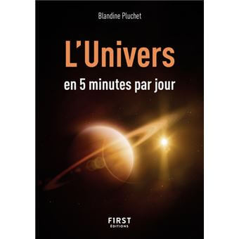 livre sur l'univers facts cadeau espace